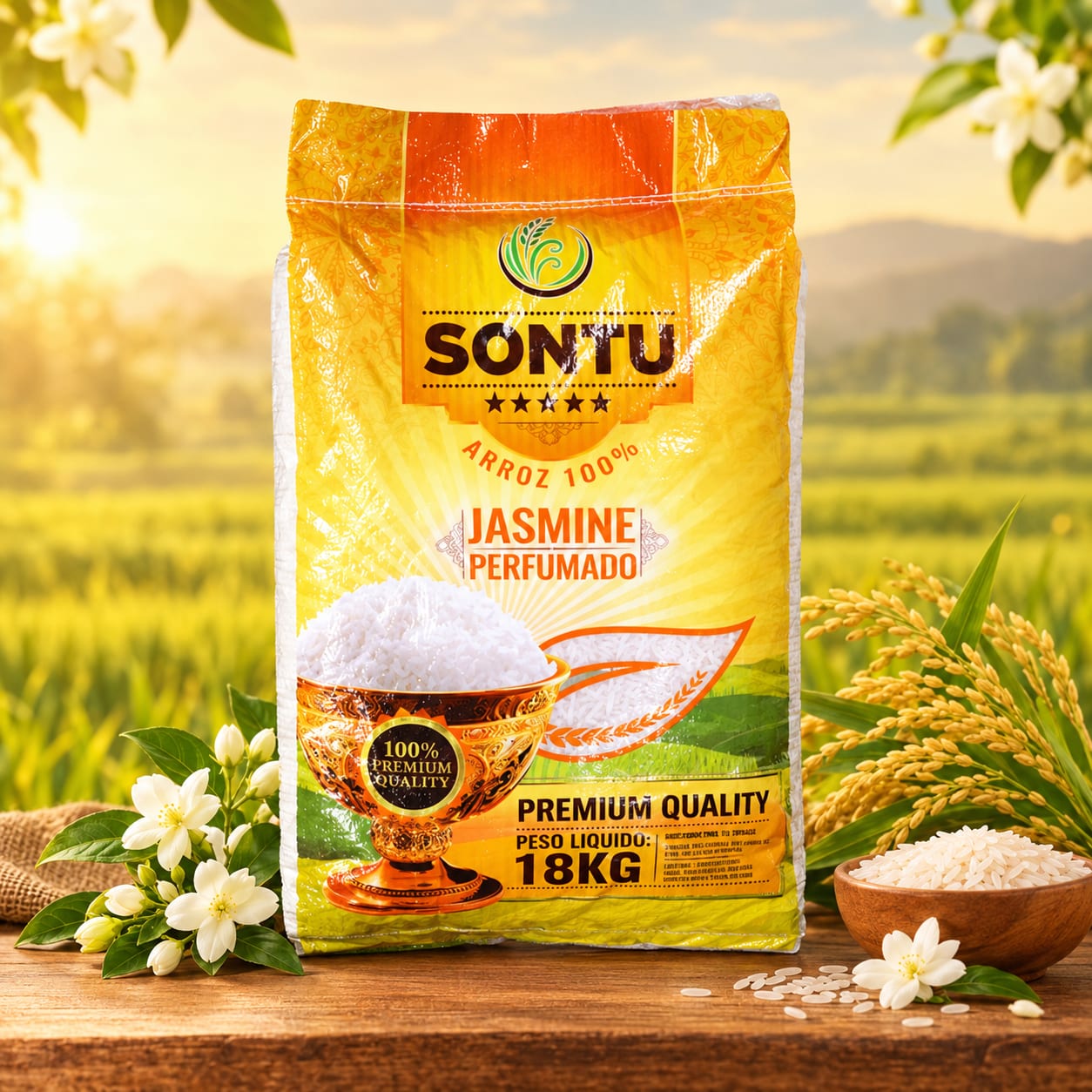 SONTU ARROZ JASMINE 18KG