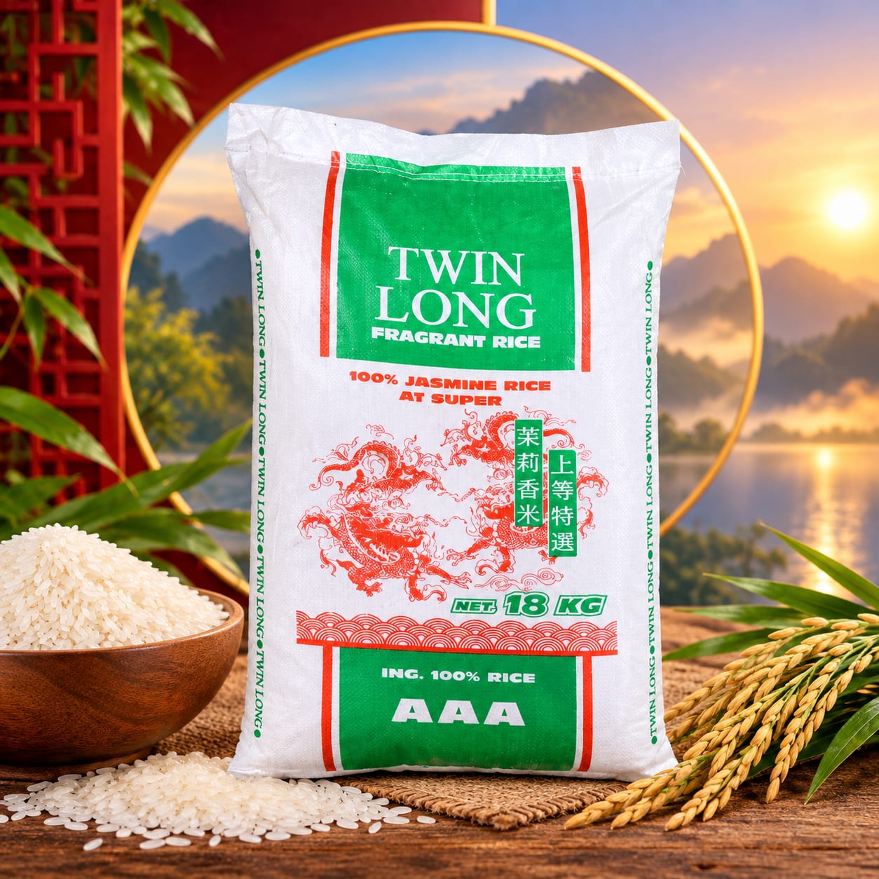 TWIN LONG ARROZ PARTIDO EM TRÊS 18 KG